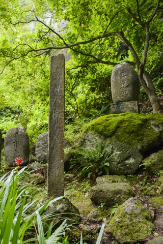 山寺 せみ塚(Yamadera: Rissyakuji Temple, Semizuka)