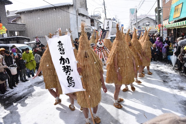 上山市民俗行事 加勢鳥